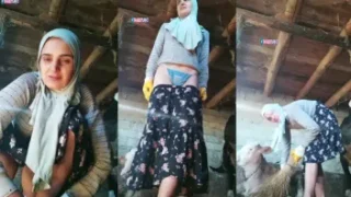 Türbanlı Kimsesiz Merve Tango ifşa videoları part 20
